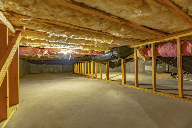 Completed Crawlspace Encapsulation - Bottom Left